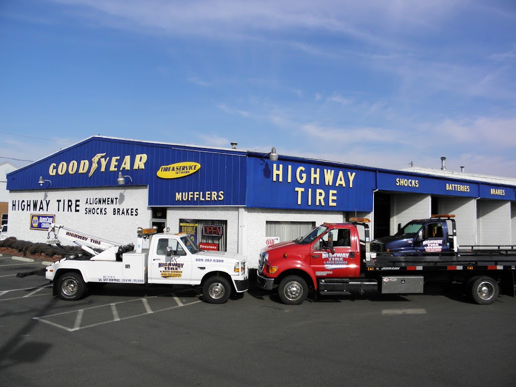 Highway Tire & Auto Service | 1661 NJ-38, Mt Holly, NJ 08060, USA | Phone: (609) 267-5300