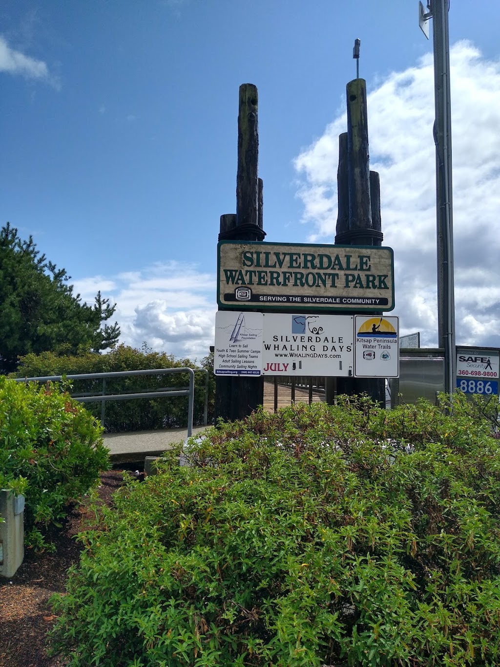 Silverdale Waterfront Park | 3337 NW Byron St, Silverdale, WA 98383, USA | Phone: (360) 337-5350