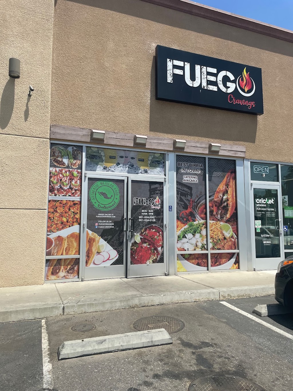 Fuego Cravings | 1680 E 6th St B, Beaumont, CA 92223, USA | Phone: (951) 524-0087