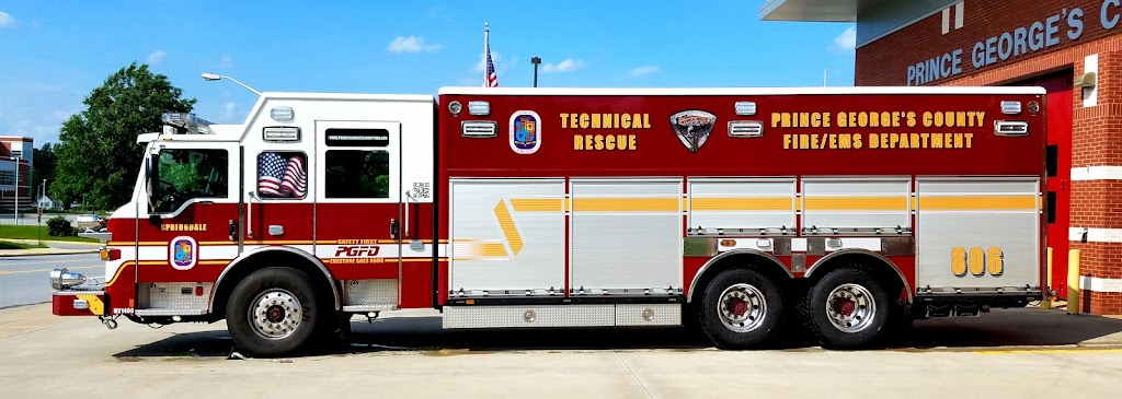 Prince George’s County Fire & EMS Department Station 806 | 2901 St Josephs Dr, Springdale, MD 20774, USA | Phone: (301) 583-7101