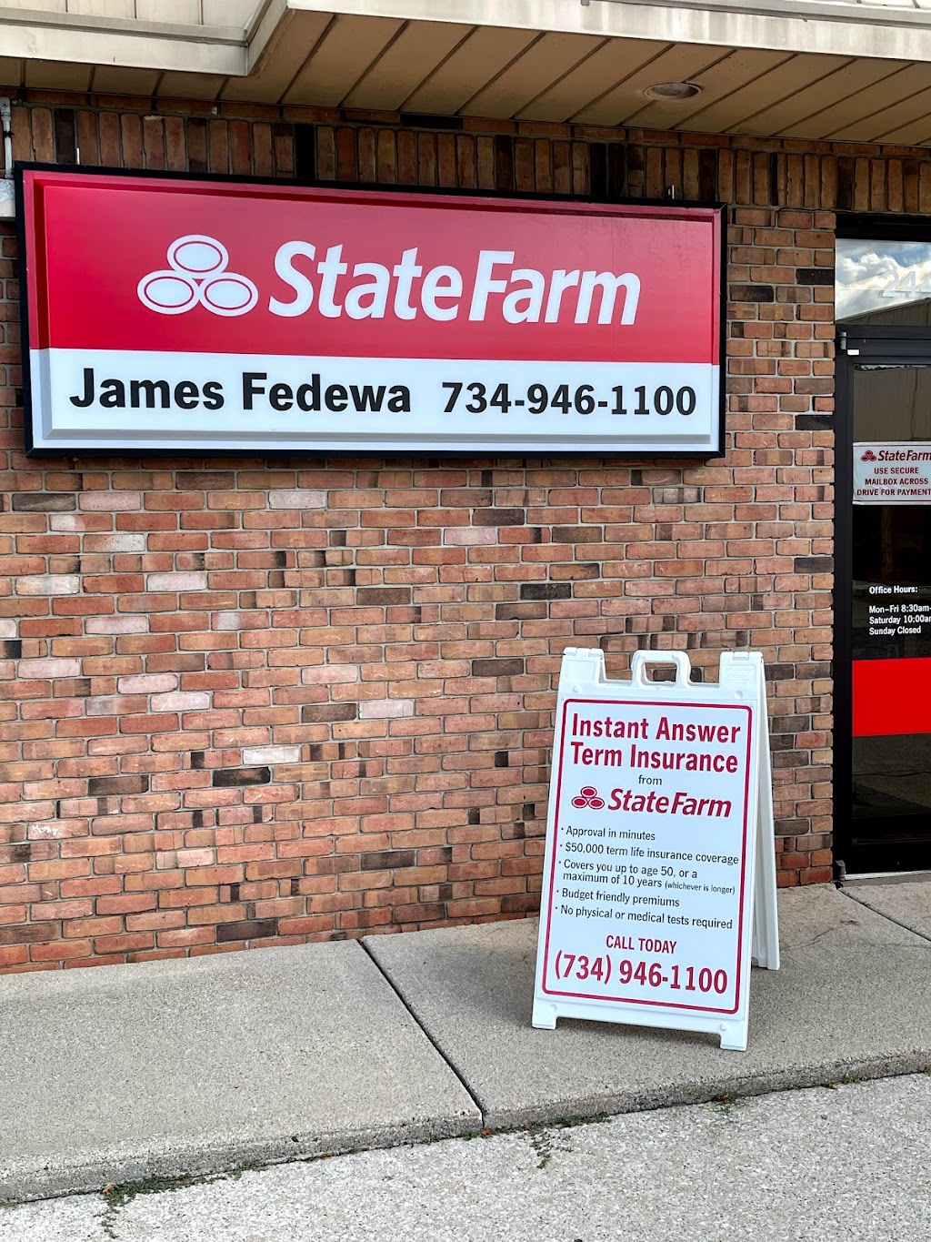 James Fedewa - State Farm Insurance Agent | 24409 Eureka Rd Just West Of, Telegraph Rd, Taylor, MI 48180, USA | Phone: (734) 946-1100