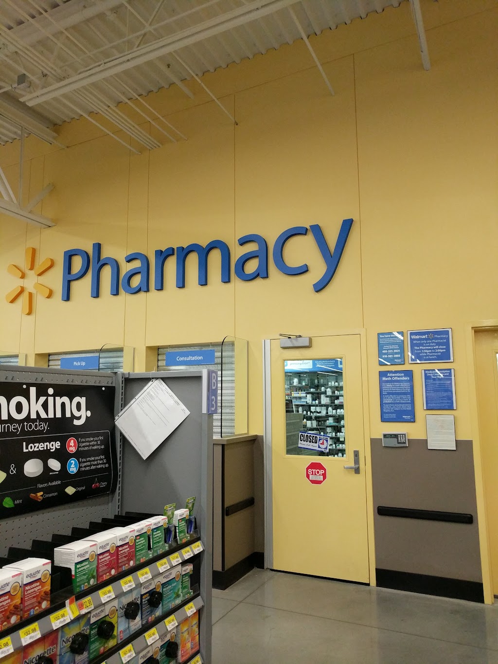 Walmart Pharmacy | 11020 S Elm St, Jenks, OK 74037, USA | Phone: (918) 209-7016