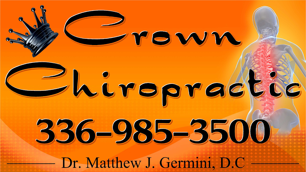 Crown Chiropractic of King | 101 Rains St, King, NC 27021, USA | Phone: (336) 985-3500