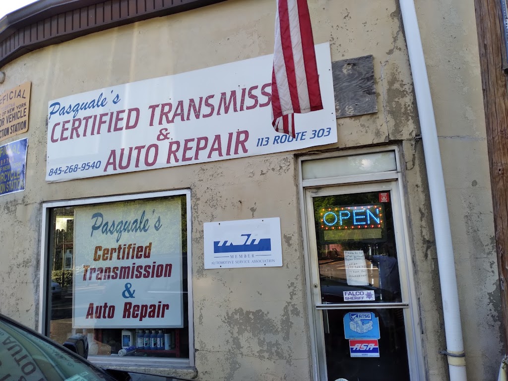 Pasquales Certified Transmission & Auto Repair | 113 NY-303, Valley Cottage, NY 10989, USA | Phone: (845) 268-9540