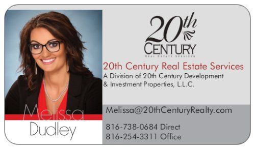 20th Century Real Estate Services - Melissa Dudley | E 215th St, Peculiar, MO 64078, USA | Phone: (816) 738-0684