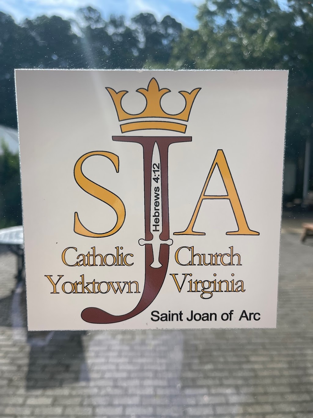 St Joan of Arc Catholic Church | 315 Harris Grove Ln, Yorktown, VA 23692, USA | Phone: (757) 898-5570