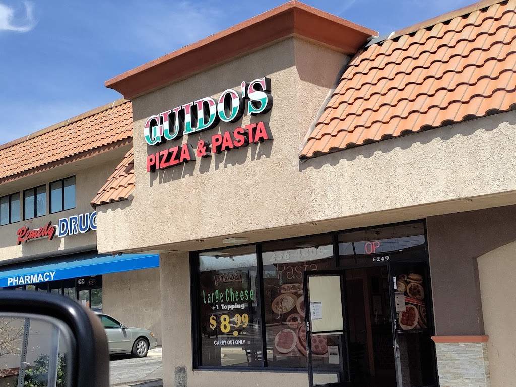 Guidos Pizza and Pasta | 6249 Foothill Blvd, Tujunga, CA 91042, USA | Phone: (818) 236-4800