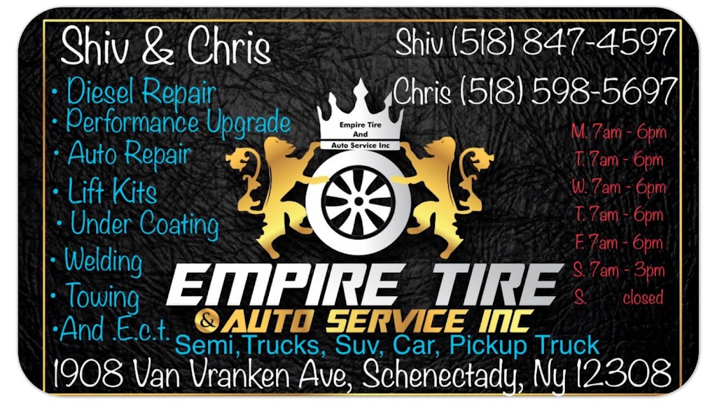 Empire Auto And Diesel Repair | 1908 Van Vranken Ave., Schenectady, NY 12308, USA | Phone: (838) 218-7569
