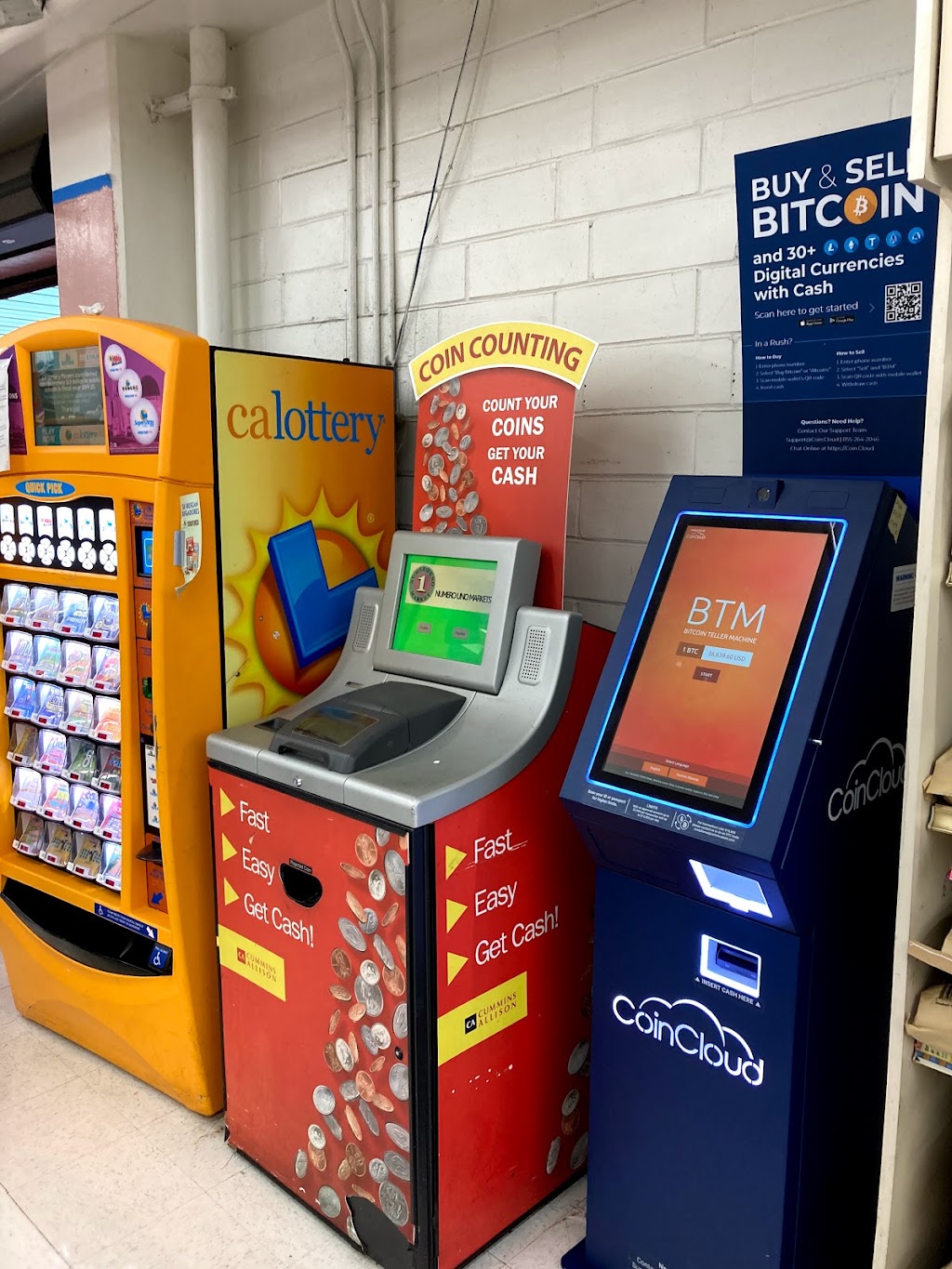 Coin Cloud Bitcoin ATM | 1309 S Alvarado St, Los Angeles, CA 90006, USA | Phone: (424) 310-0345