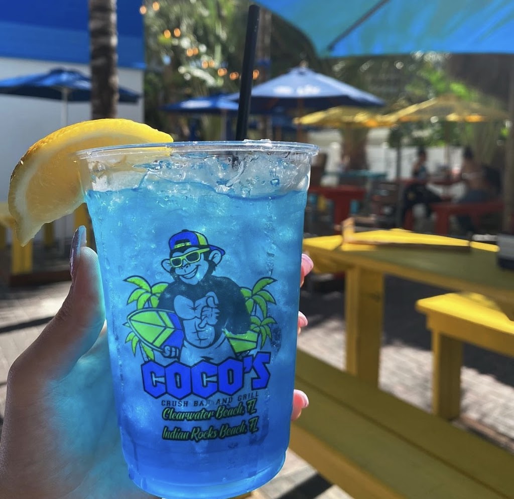 Cocos Crush Bar and Grill IRB | 2405 Gulf Blvd, Indian Rocks Beach, FL 33785, USA | Phone: (727) 223-5446