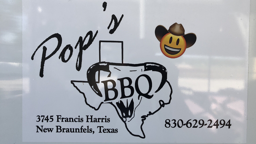 Pop’s BBQ | 3745 Francis Harris Ln, New Braunfels, TX 78130 | Phone: (830) 629-2494