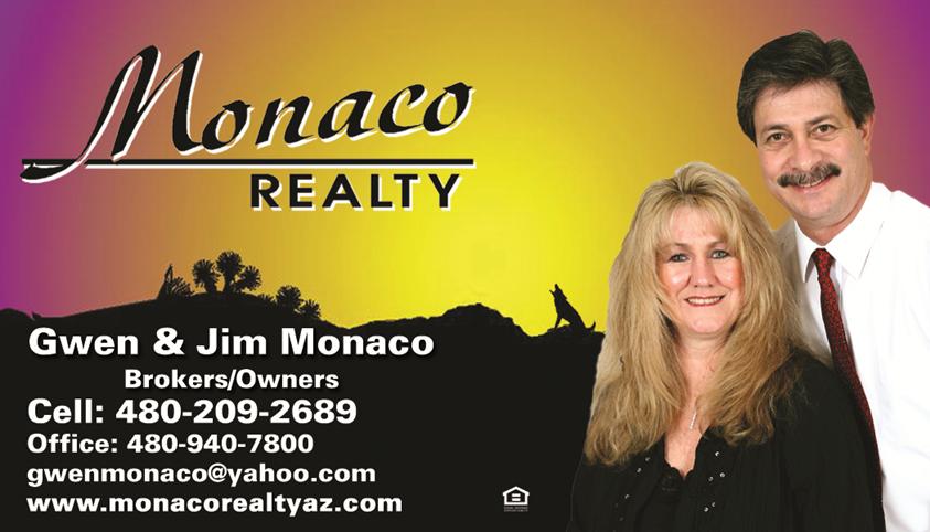 Monaco Realty | 2827 S Piedra Cir, Mesa, AZ 85212, USA | Phone: (480) 940-7800