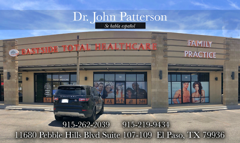 Patterson John MD | 11680 Pebble Hills Blvd # 107, El Paso, TX 79936, USA | Phone: (915) 262-2039