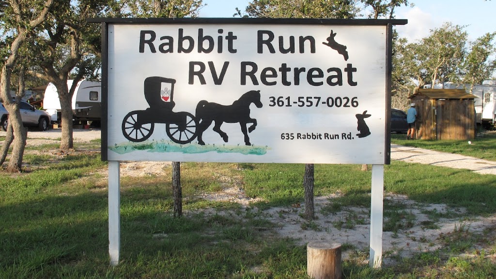 Rabbit Run RV Retreat | 635 Rabbit Run Rd, Aransas Pass, TX 78336, USA | Phone: (361) 717-1066