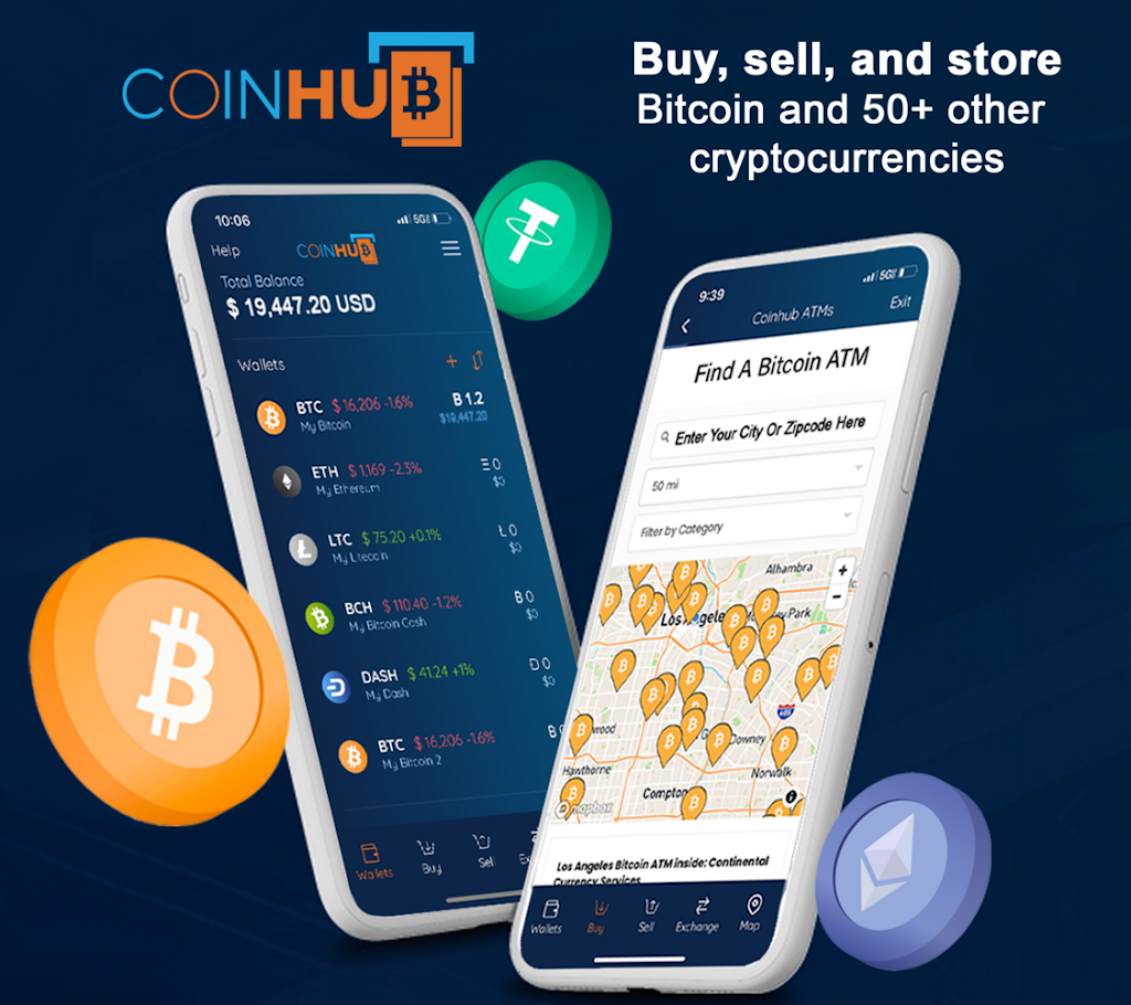 Coinhub Bitcoin ATM Teller | 9401 Chivers Ave, Sun Valley, CA 91352, USA | Phone: (702) 900-2037