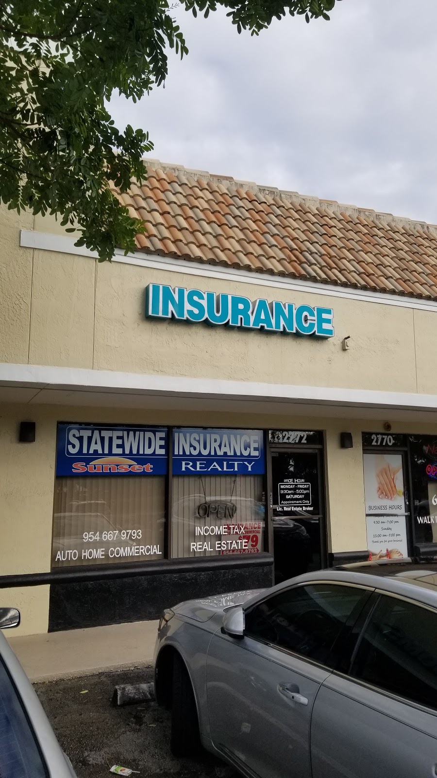 Statewide Insurance | 2692 N University Dr Ste 6, Sunrise, FL 33322, USA | Phone: (954) 667-9793