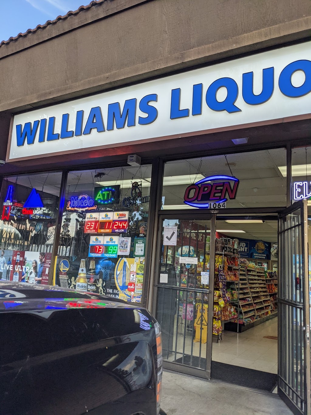 Williams Liquors | 1064 Leigh Ave #4152, San Jose, CA 95126, USA | Phone: (408) 279-8579