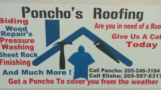 Ponchos Roofing and General repairs | 45 Brantleyville Ct, Maylene, AL 35114, USA | Phone: (205) 246-3184
