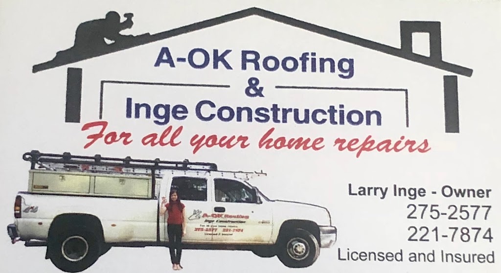 A-OK Roofing | 4815 Turner Rd #4121, North Chesterfield, VA 23234, USA | Phone: (804) 275-2577