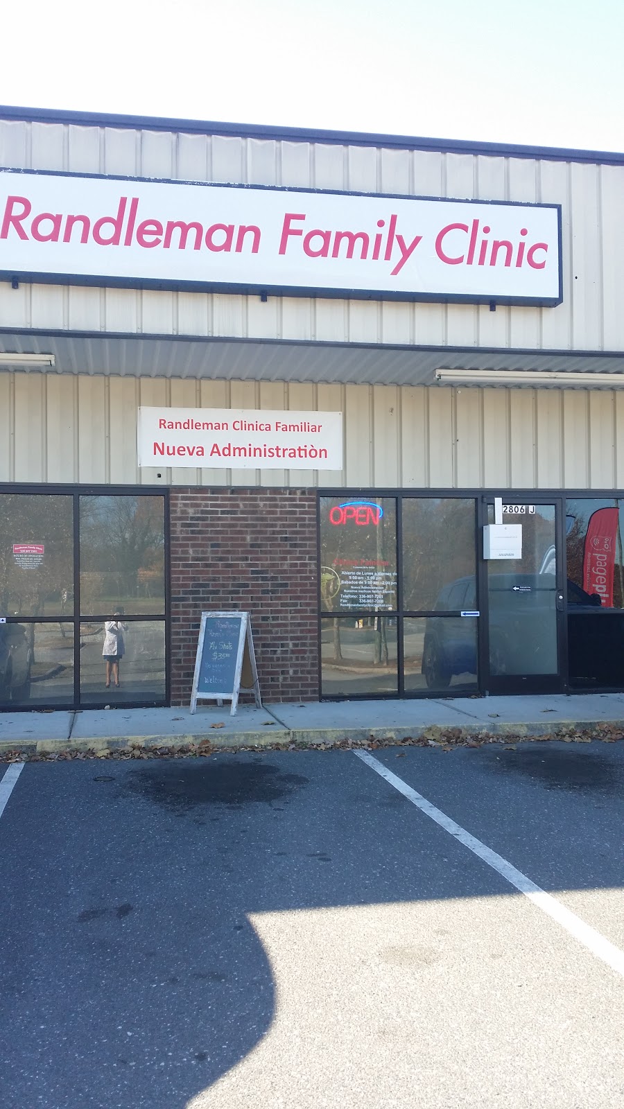 Randleman Family Clinic | 2806 Randleman Rd J, Greensboro, NC 27406, USA | Phone: (336) 907-7201