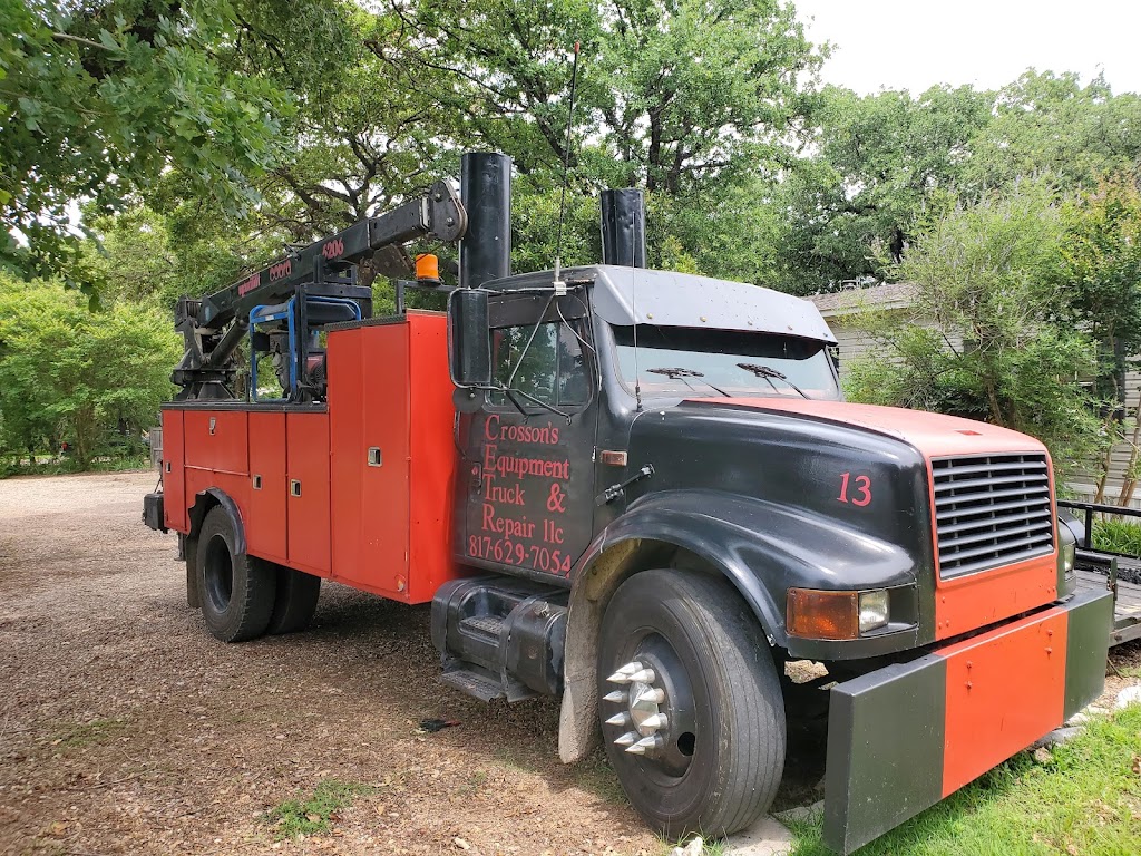 Crosson equipment and truck repair | 1500 N Fork Rd, Granbury, TX 76049 | Phone: (817) 629-7054