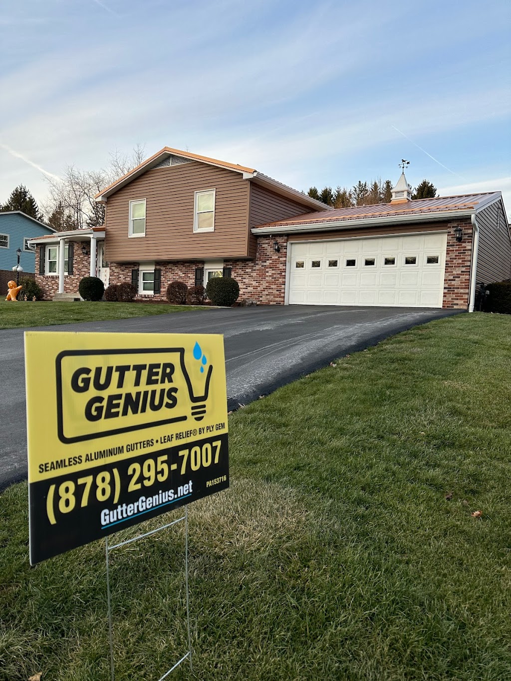 Gutter Genius | 103 Harvest Ln, Harrison City, PA 15636, USA | Phone: (878) 295-7007