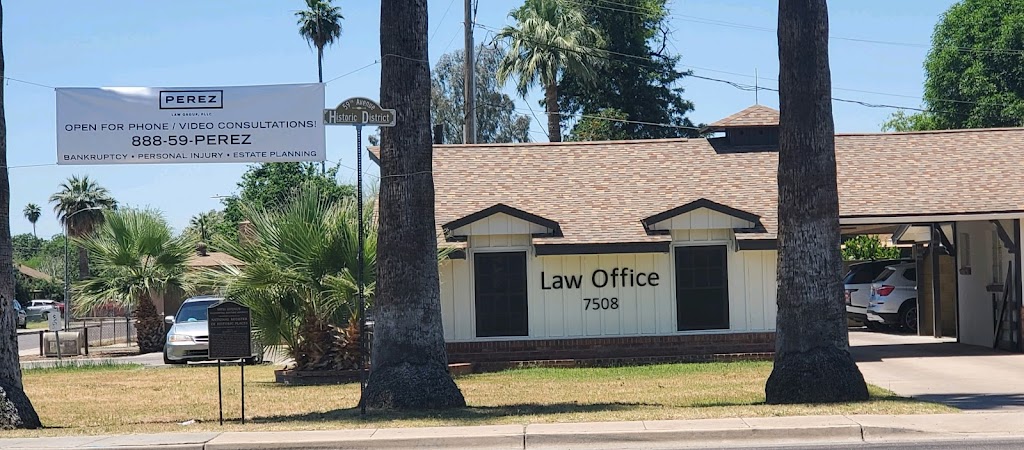 Perez Law Group, PLLC | 7508 N 59th Ave, Glendale, AZ 85301, USA | Phone: (602) 730-7100