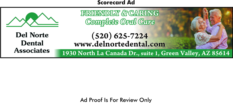 Del Norte Dental Associates | 1930 N La Cañada Dr #1, Green Valley, AZ 85614, USA | Phone: (520) 625-7224