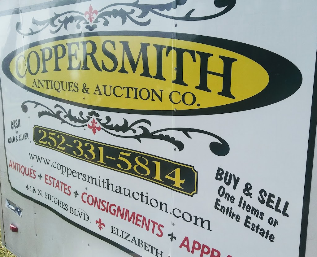 Coppersmith Antiques & Auction | 123 S Hughes Blvd, Elizabeth City, NC 27909, USA | Phone: (252) 331-5814
