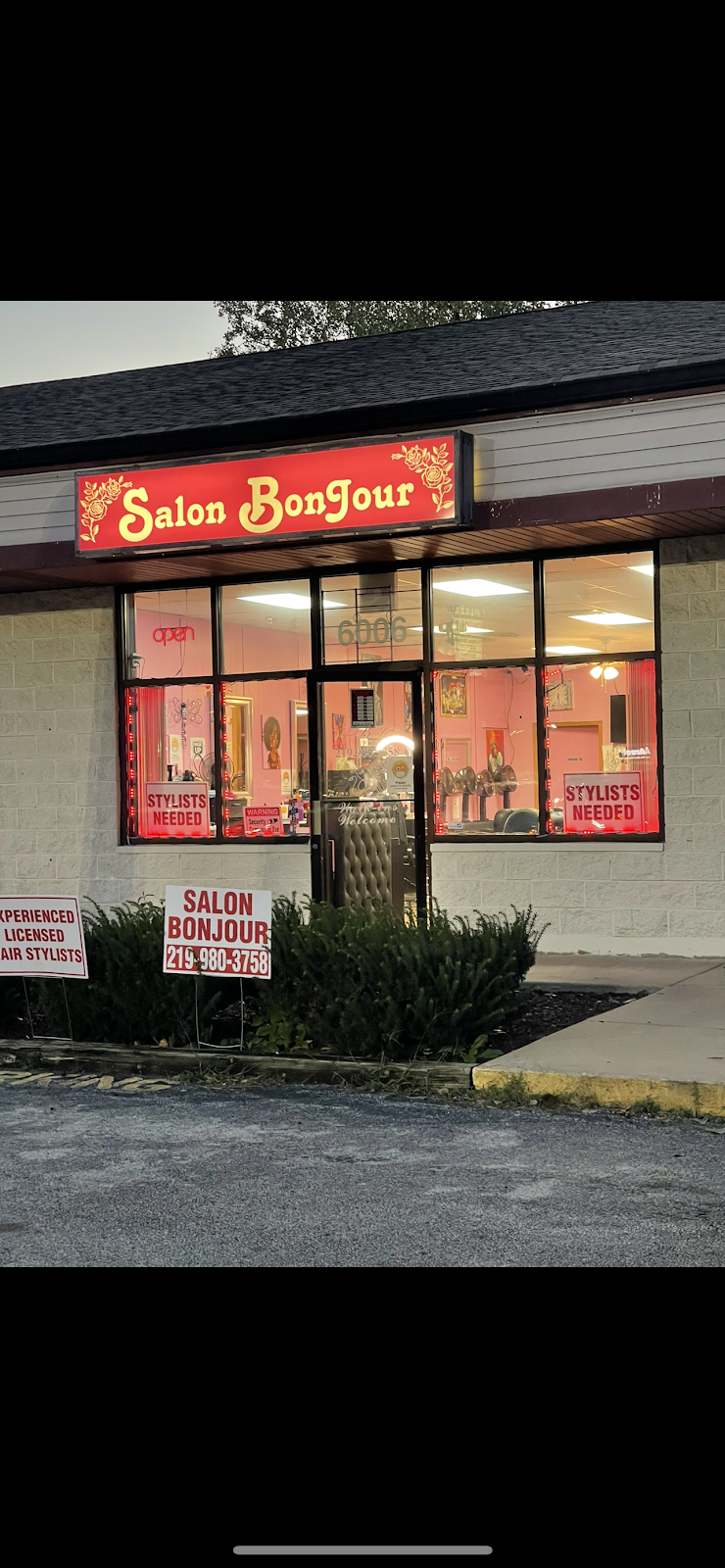 Salon Bonjour | 6006 Broadway, Merrillville, IN 46410, USA | Phone: (219) 980-3758