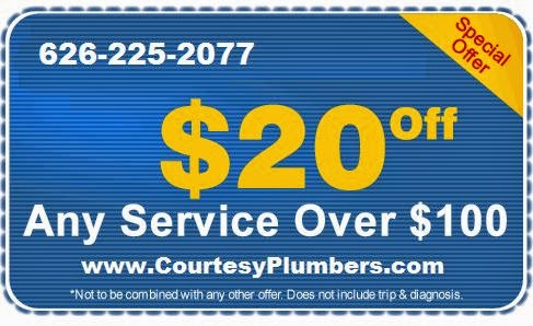 Courtesy Plumbing | 601 E Edna Pl, Covina, CA 91723, USA | Phone: (626) 774-7167