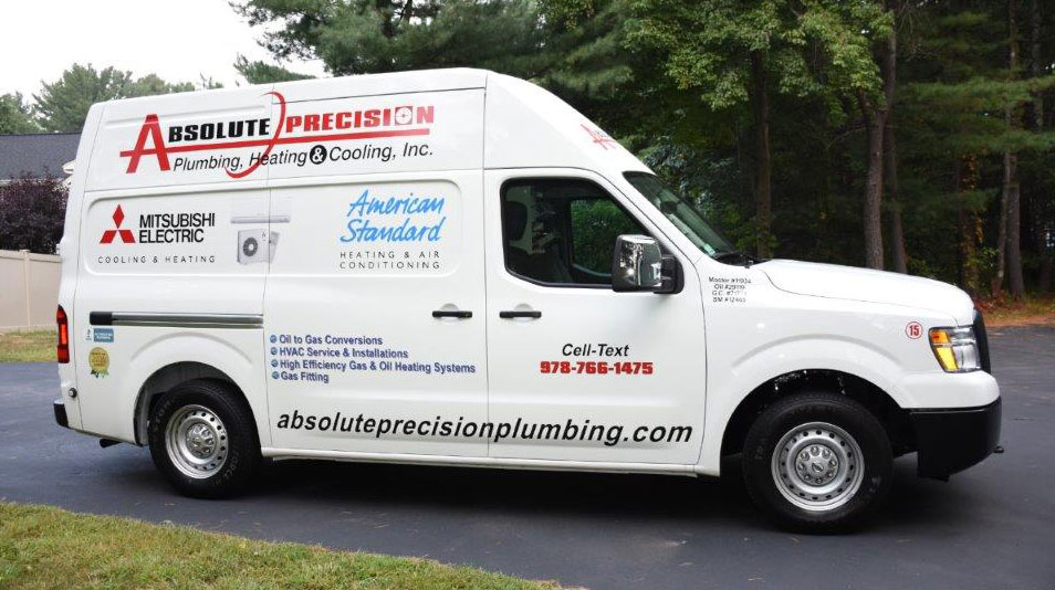 Absolute Precision Plumbing, Heating & Cooling | 58 Aldrich Rd, Wakefield, MA 01880, USA | Phone: (978) 766-1475