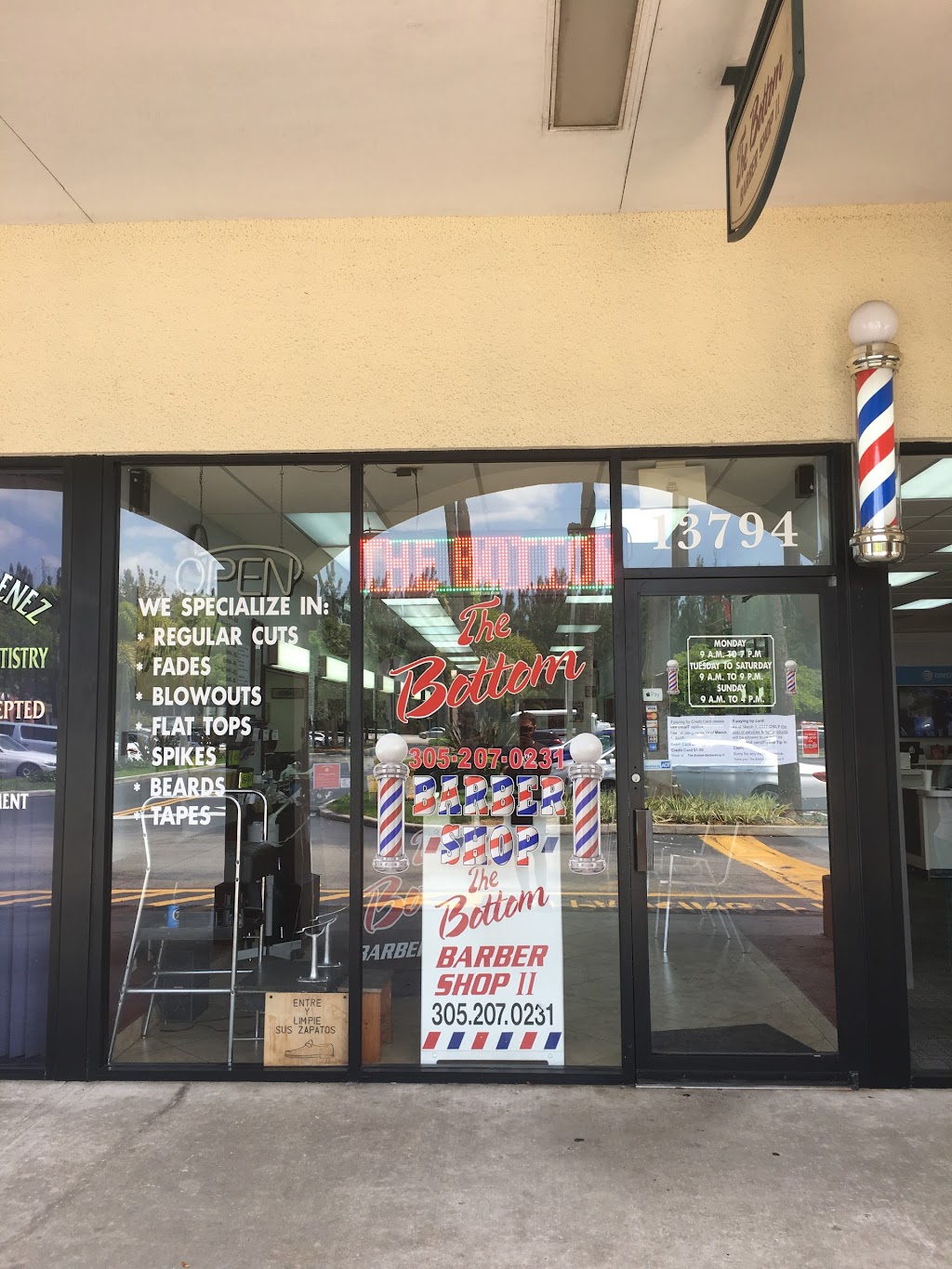 Bottom Barbershop | 13794 SW 8th St, Miami, FL 33184, USA | Phone: (305) 207-0231