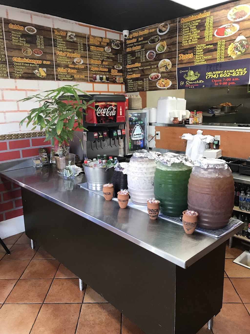 Cocina El Ranchito Mexican Food | 17851 Santiago Blvd Ste 2, Villa Park, CA 92861, USA | Phone: (714) 602-8237