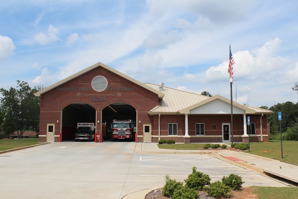 Forsyth County Fire Station #4 | 3910 Evans Rd, Cumming, GA 30040, USA | Phone: (770) 781-3087