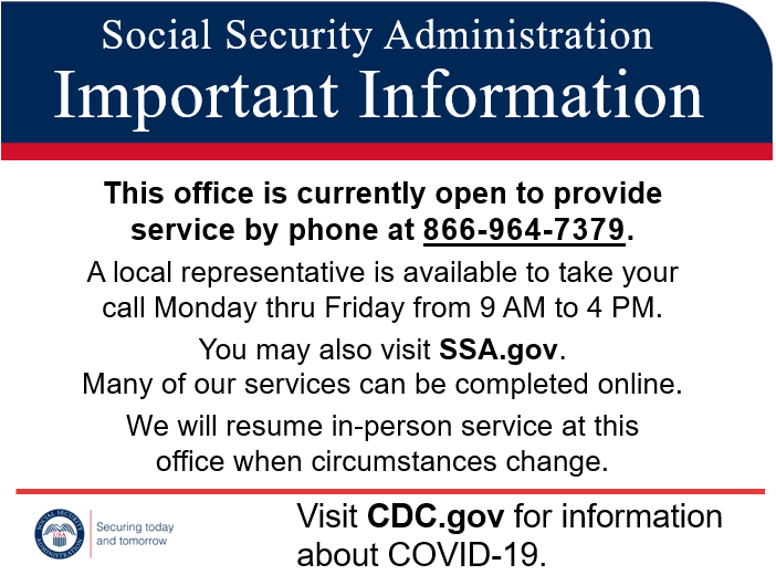 US Social Security Administration | 101 Commerce St STE 2001, Lake Mary, FL 32746, USA | Phone: (800) 772-1213