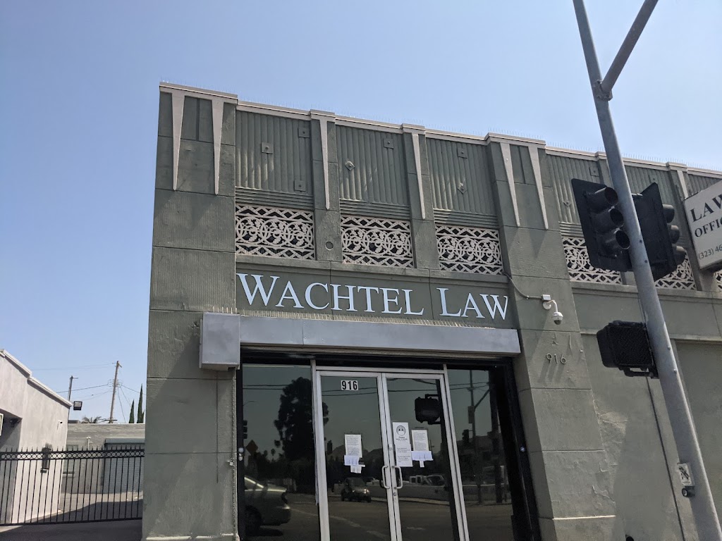 Wachtel Law | 916 N Western Ave, Los Angeles, CA 90029, USA | Phone: (323) 464-6400