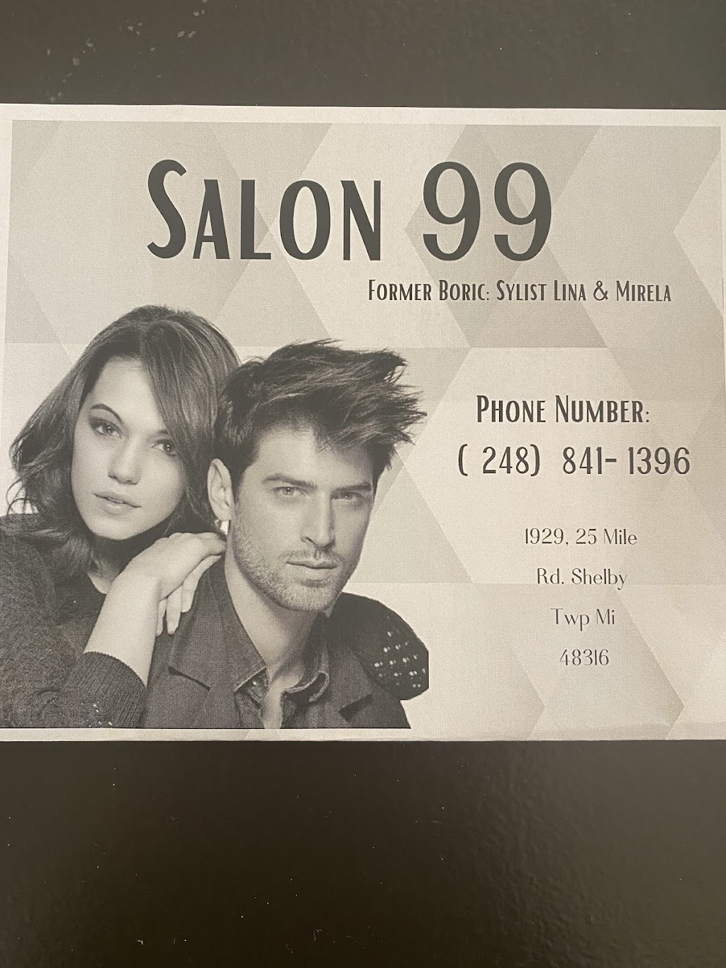 Salon 99 | 1929 25 Mile Rd, Shelby Township, MI 48316 | Phone: (248) 841-1396