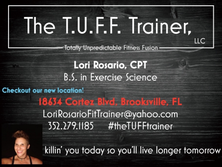 The T.U.F.F. Trainer, LLC | 18634 Cortez Blvd, Brooksville, FL 34601, USA | Phone: (352) 279-1185