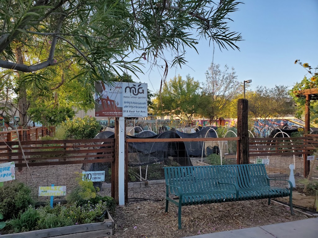 Mesa Urban Garden | 212 E 1st Ave, Mesa, AZ 85210, USA | Phone: (602) 370-4459