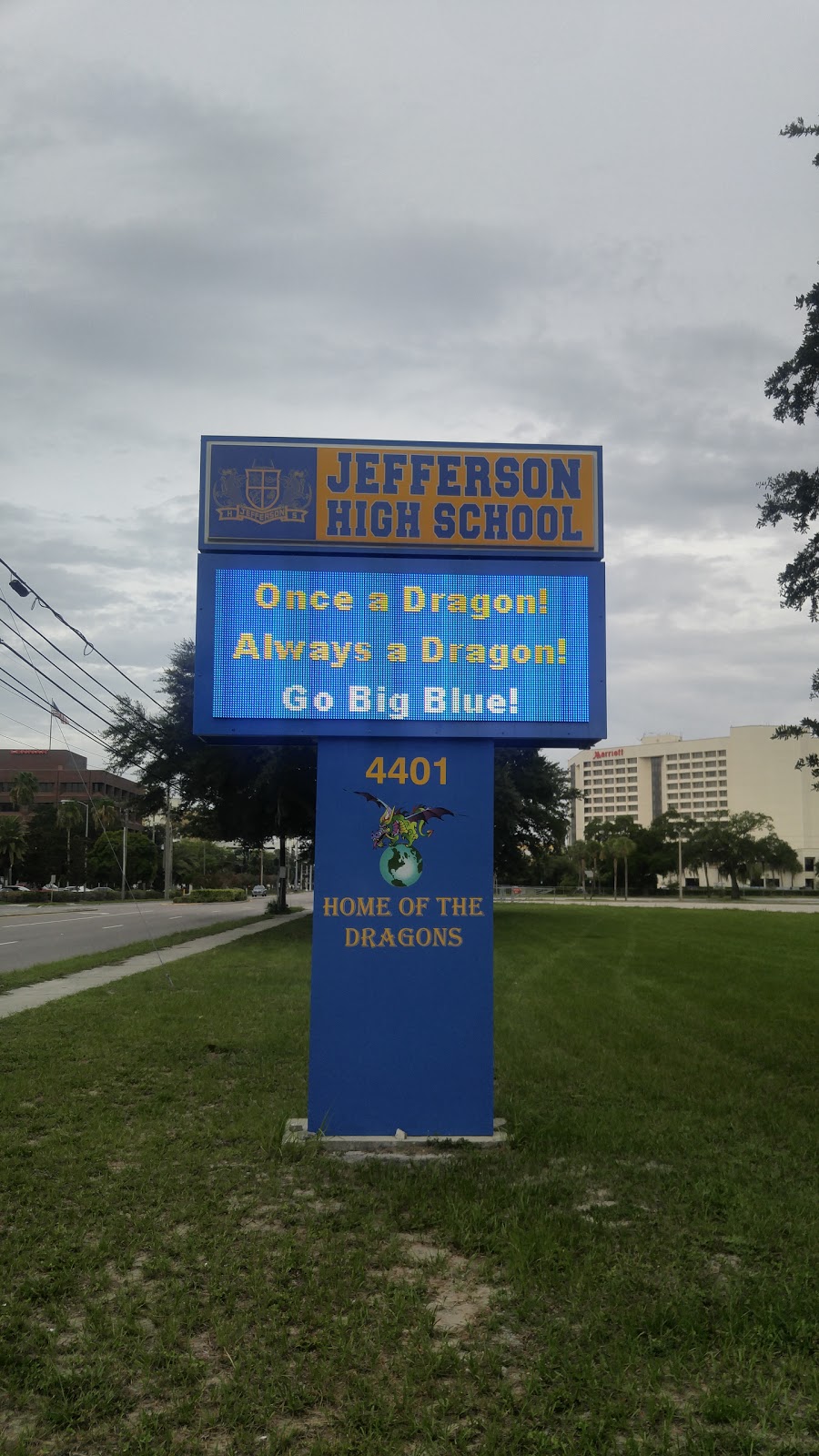 Jefferson High School | 4401 W Cypress St, Tampa, FL 33607, USA | Phone: (813) 872-5241