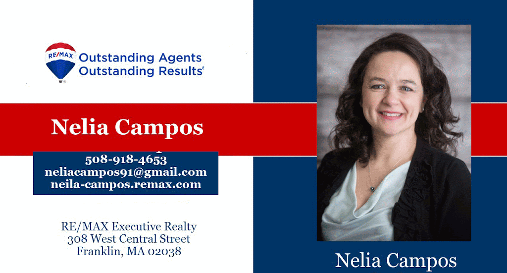 Nelia Campos, RE/MAX Realtor | 308 W Central St, Franklin, MA 02038, USA | Phone: (508) 918-4653