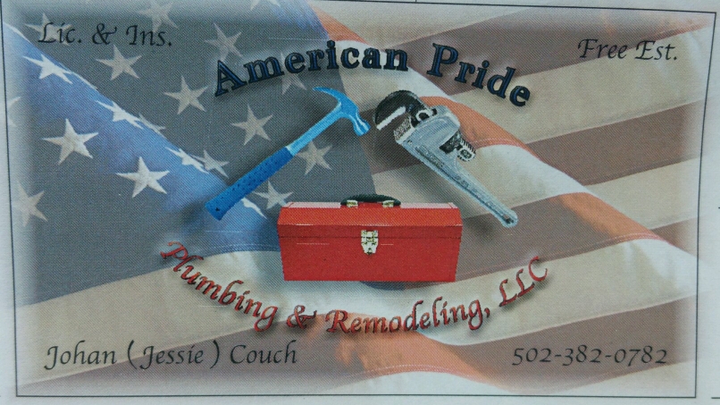 American Pride Plumbing and Remodeling,LLC | 802 Green-Wilson Rd, Frankfort, KY 40601 | Phone: (502) 382-0782