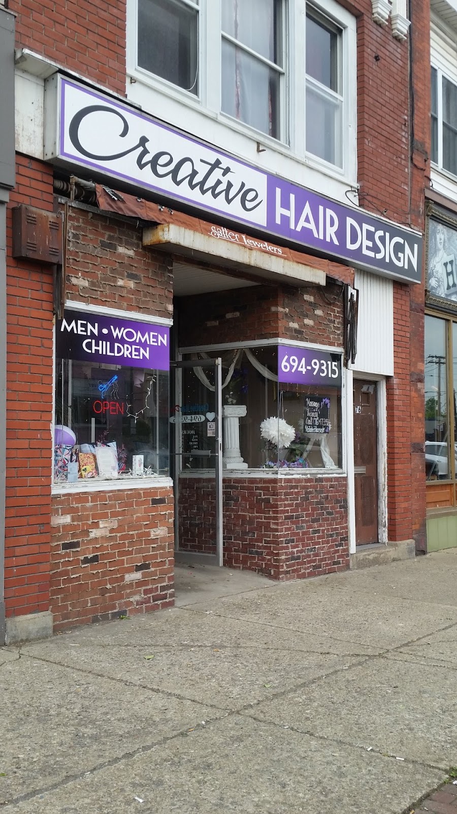 Creative Hair Design | 76 Webster St, North Tonawanda, NY 14120, USA | Phone: (716) 694-9315