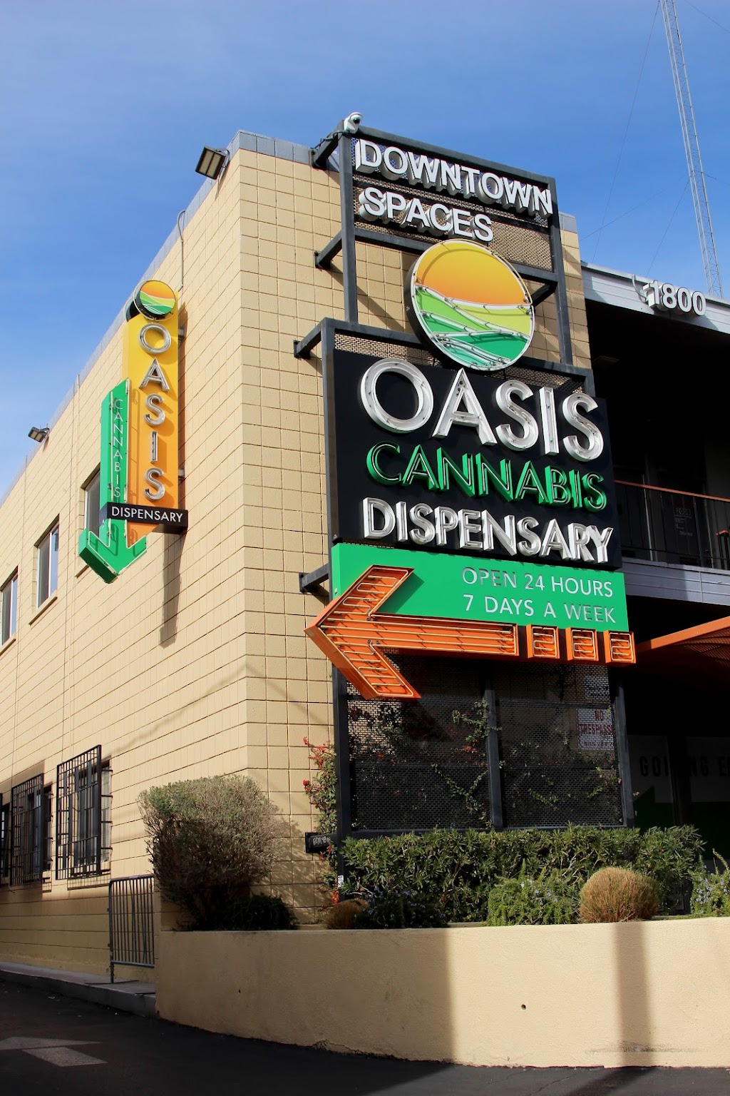 Oasis Cannabis Dispensary & Delivery | 1800 S Industrial Rd #180, Las Vegas, NV 89102, USA | Phone: (702) 420-2405