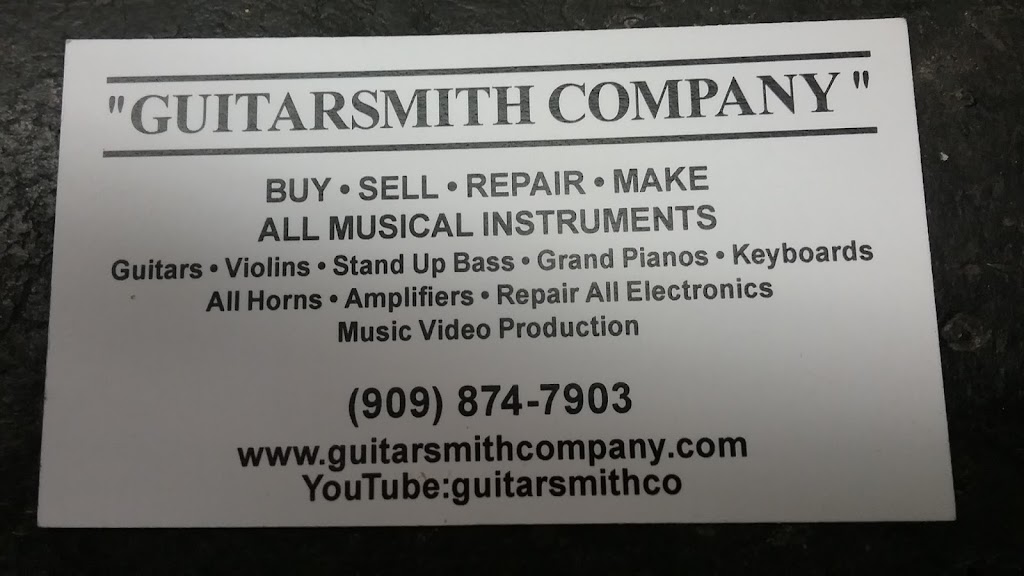 GUITARSMITH COMPANY | 167 N 3rd Ave, Upland, CA 91786 | Phone: (909) 874-7903