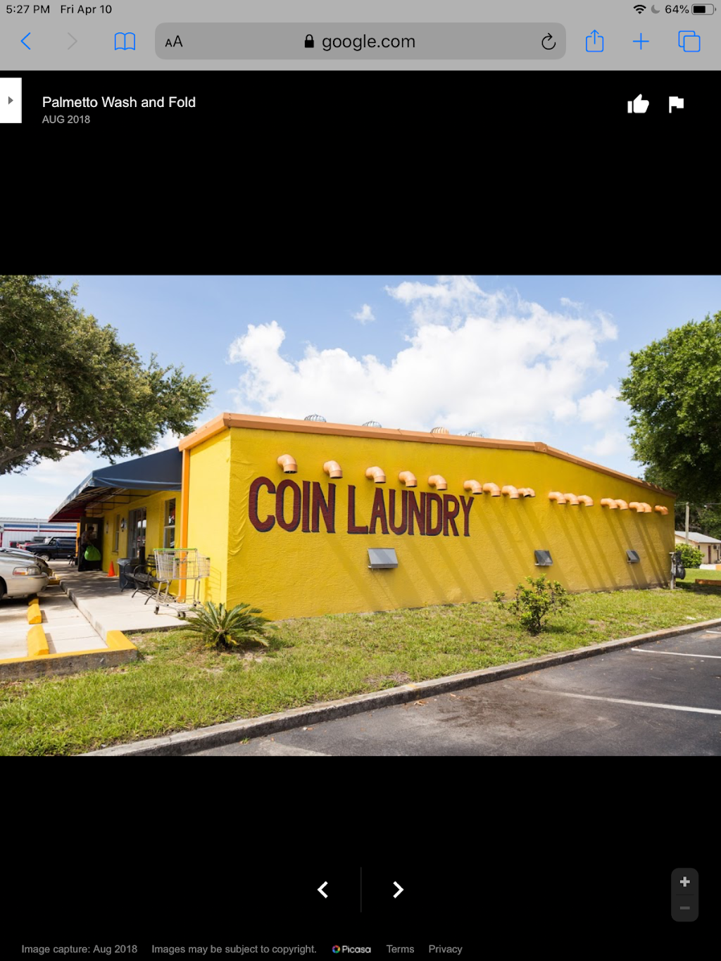 Palmetto coin laundry | 1527 8th Ave W, Palmetto, FL 34221, USA | Phone: (941) 417-7658