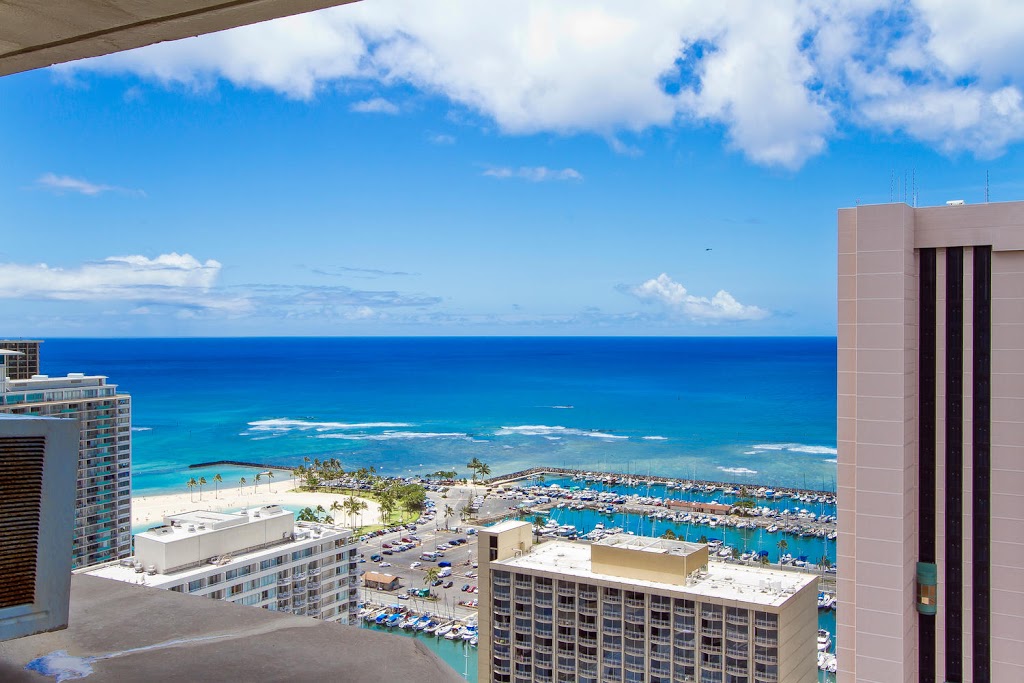 Marina Tower Waikiki | 1700 Ala Moana Blvd APT 2504, Honolulu, HI 96815, USA | Phone: (808) 952-5600