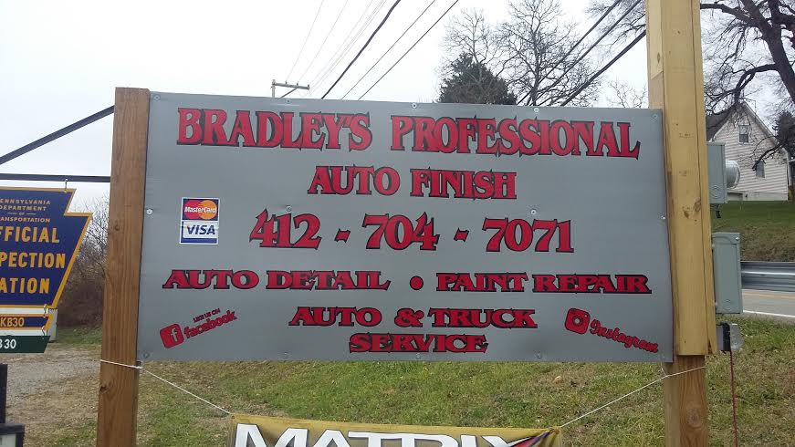 Bradleys Professional Auto Finish, LLC | 7993 Saltsburg Rd, Pittsburgh, PA 15239, USA | Phone: (412) 704-7071