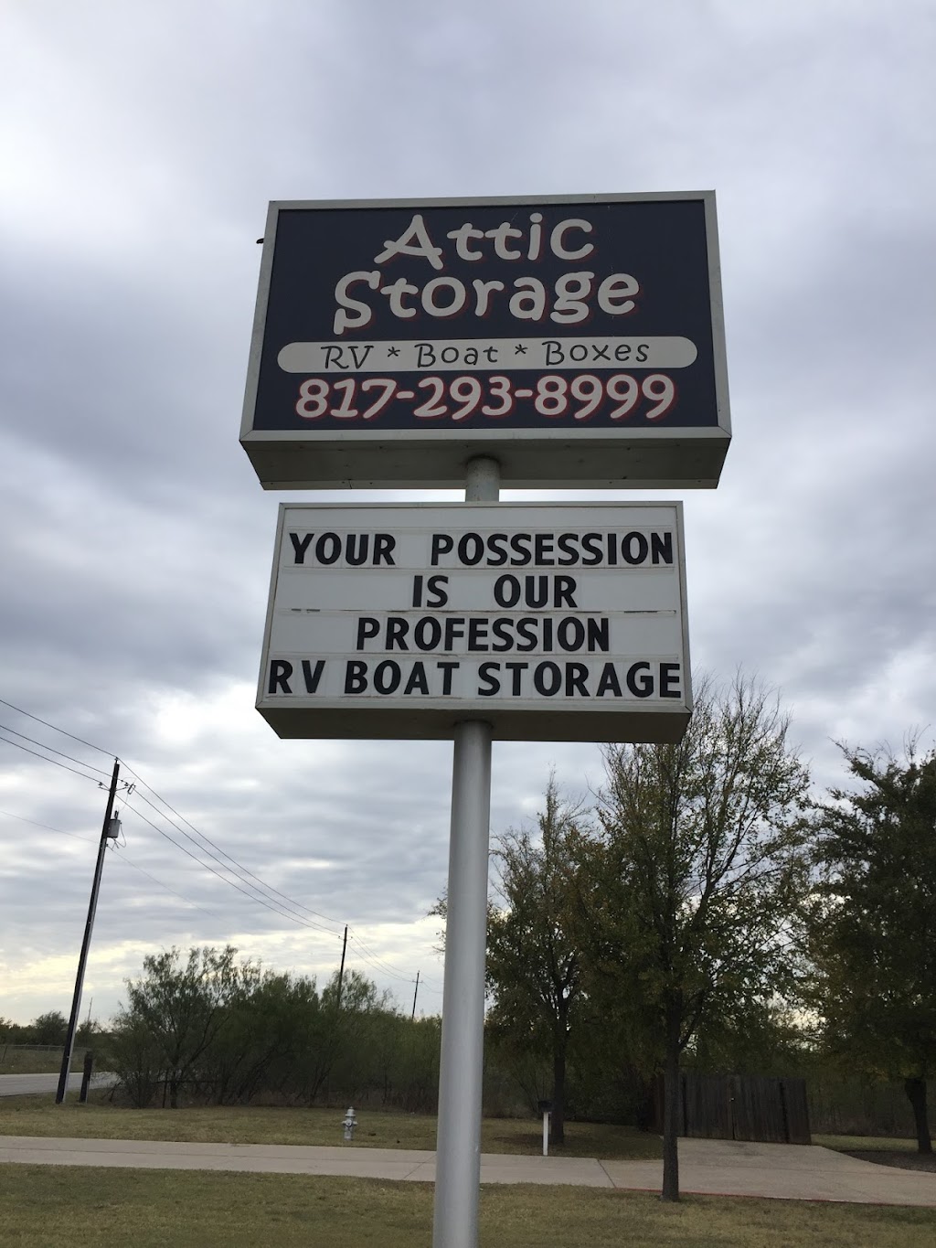 Attic Storage Inc. | 801 E Rendon Crowley Rd, Burleson, TX 76028, USA | Phone: (817) 293-8999